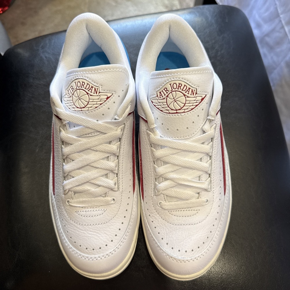 New Size 9.5 - Jordan 2 Retro Low UNC To Chicago - Without Box